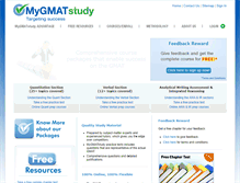 Tablet Screenshot of mygmatstudy.com